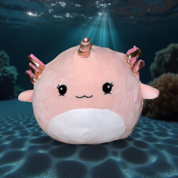 NEW Squishmallow Limited Edition Scented Axolotl Mystery Squad 8” - Picture 1 of 4